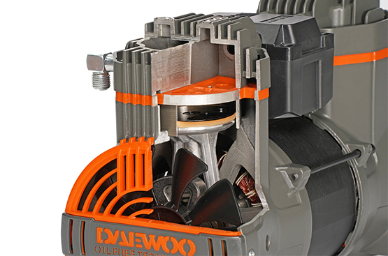 Oil Free Air Compressor  DAEWOO DAC 240S