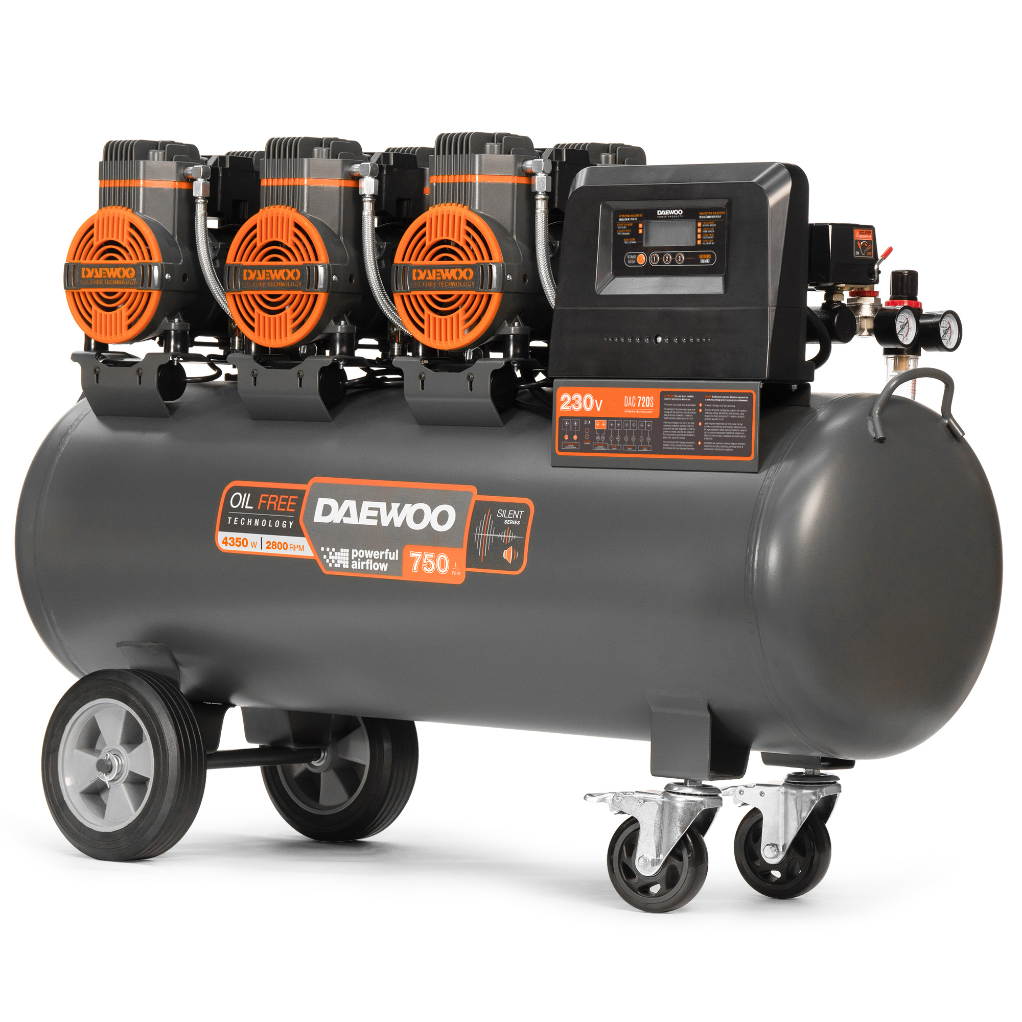 Oil Free Air Compressor  DAEWOO DAC 720S