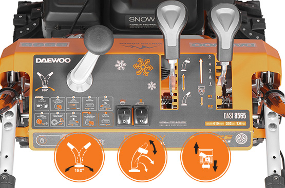 Petrol Snowthrower DAEWOO DAST 8565