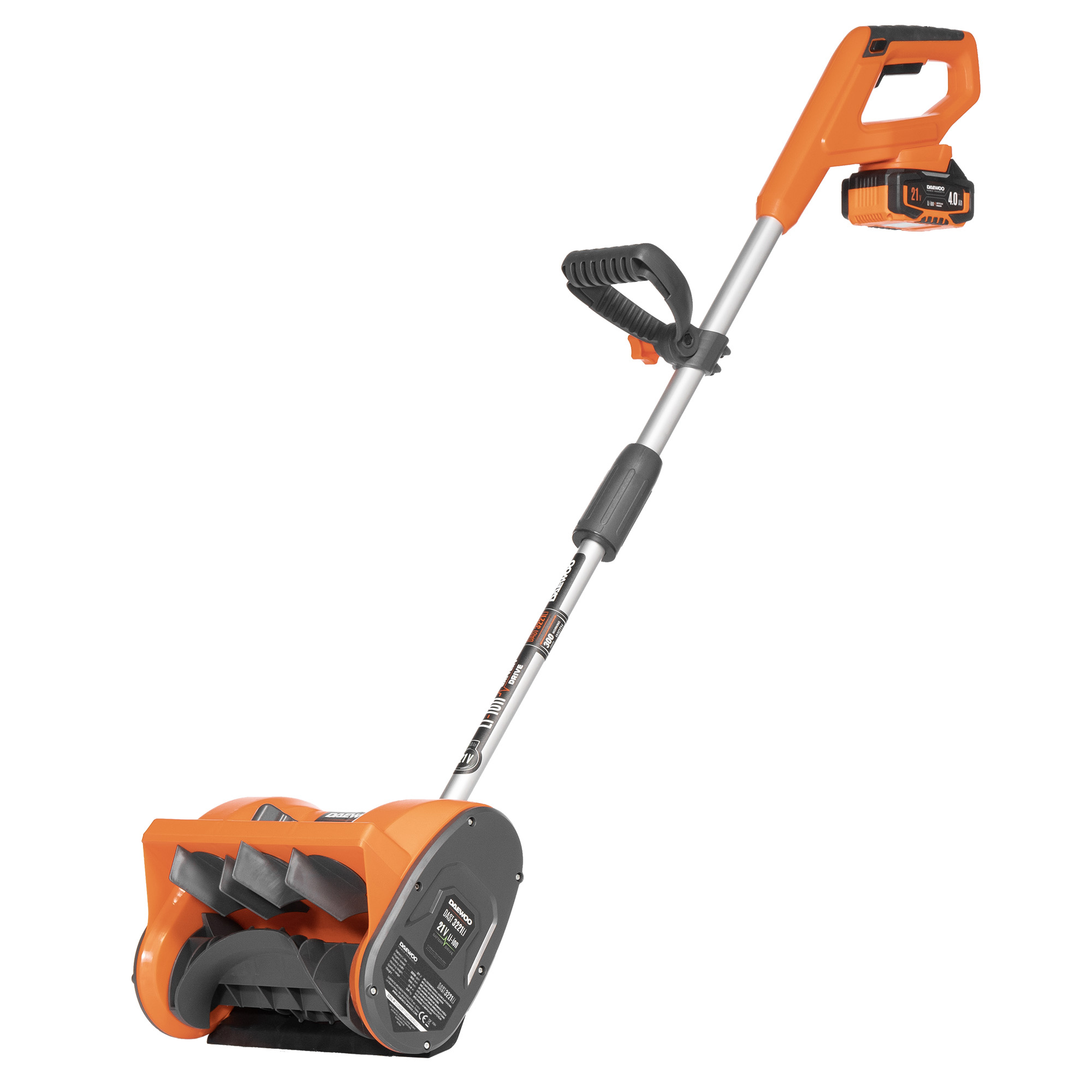The snowplow is rechargeable DAEWOO DAST 3221Li SET