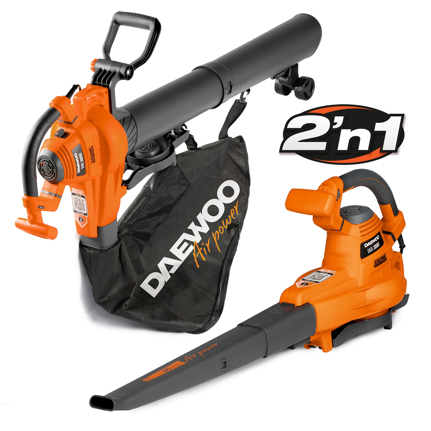 Leaf Blower and Vacuum DAEWOO DABL 3000E