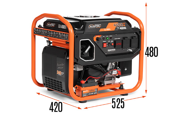 Inverter Petrol Generator DAEWOO GDA 4600Ei