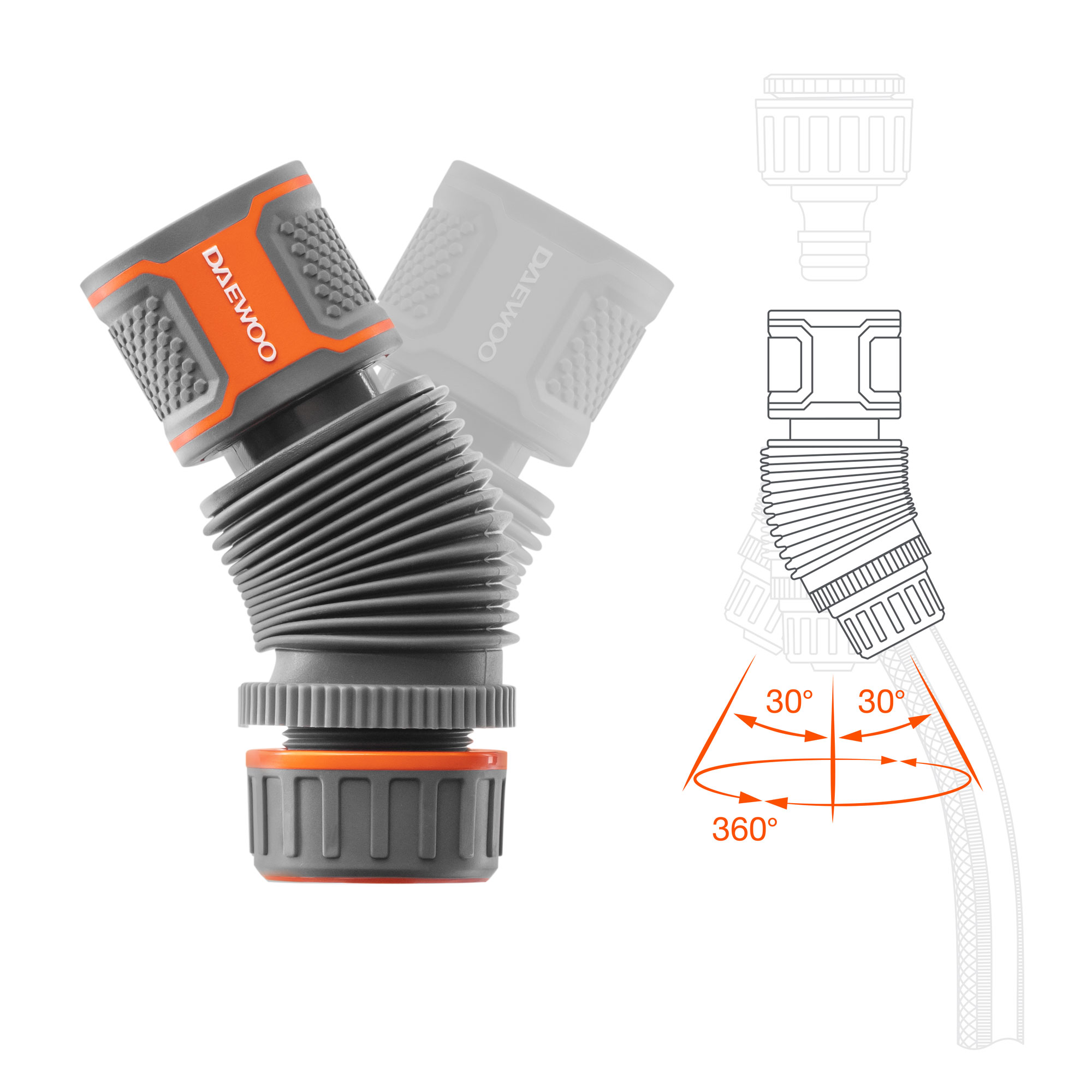 Hose Connector Flexible DAEWOO DWC 2815