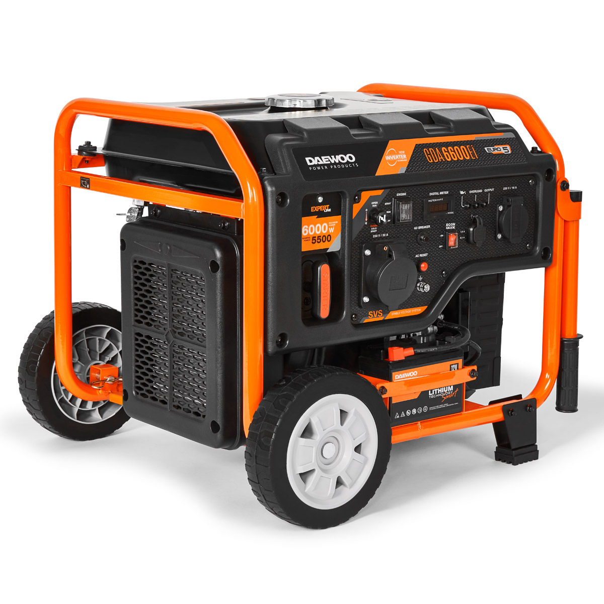 Inverter Petrol Generator DAEWOO GDA 6600Ei