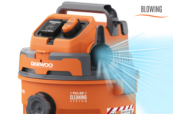 Wet-Dry Vacuum Cleaner DAEWOO DAVC 2500SD
