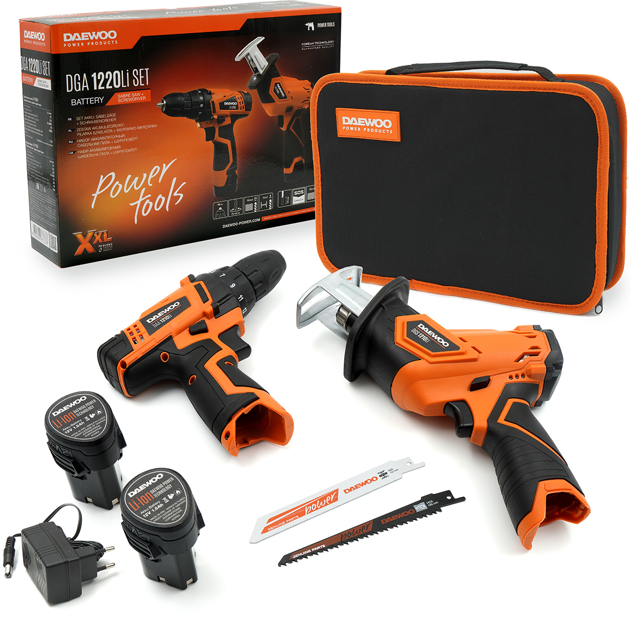 Cordless Tool Kit DAEWOO DGA 1220Li SET