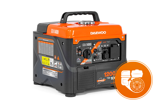 Inverter Petrol Generator DAEWOO GDA 1400i