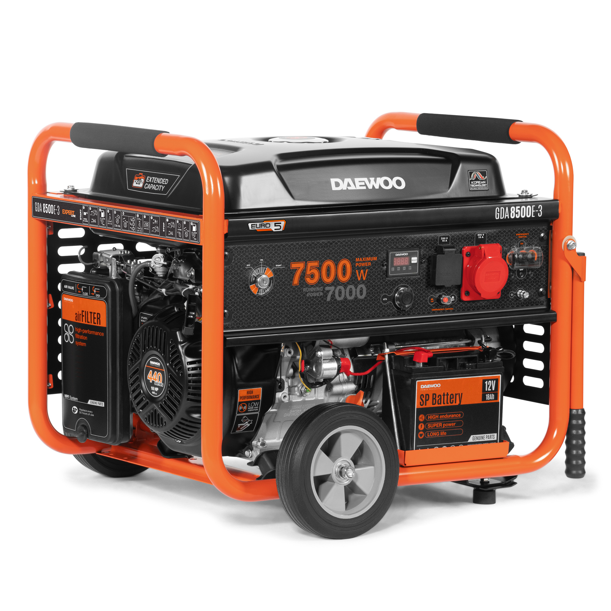 Petrol Generator DAEWOO GDA 8500E-3