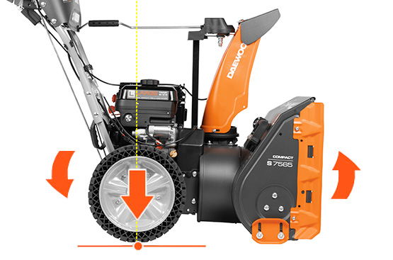 Petrol Snowthrower DAEWOO S 7565