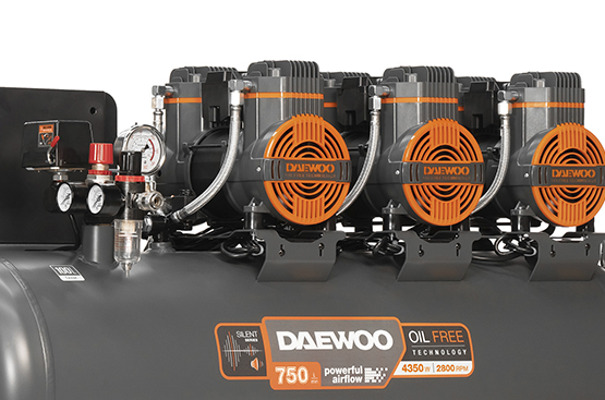 Oil Free Air Compressor  DAEWOO DAC 720S