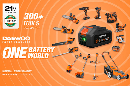 Battery hedge trimmer DAEWOO DAHT 2521Li SET FULL