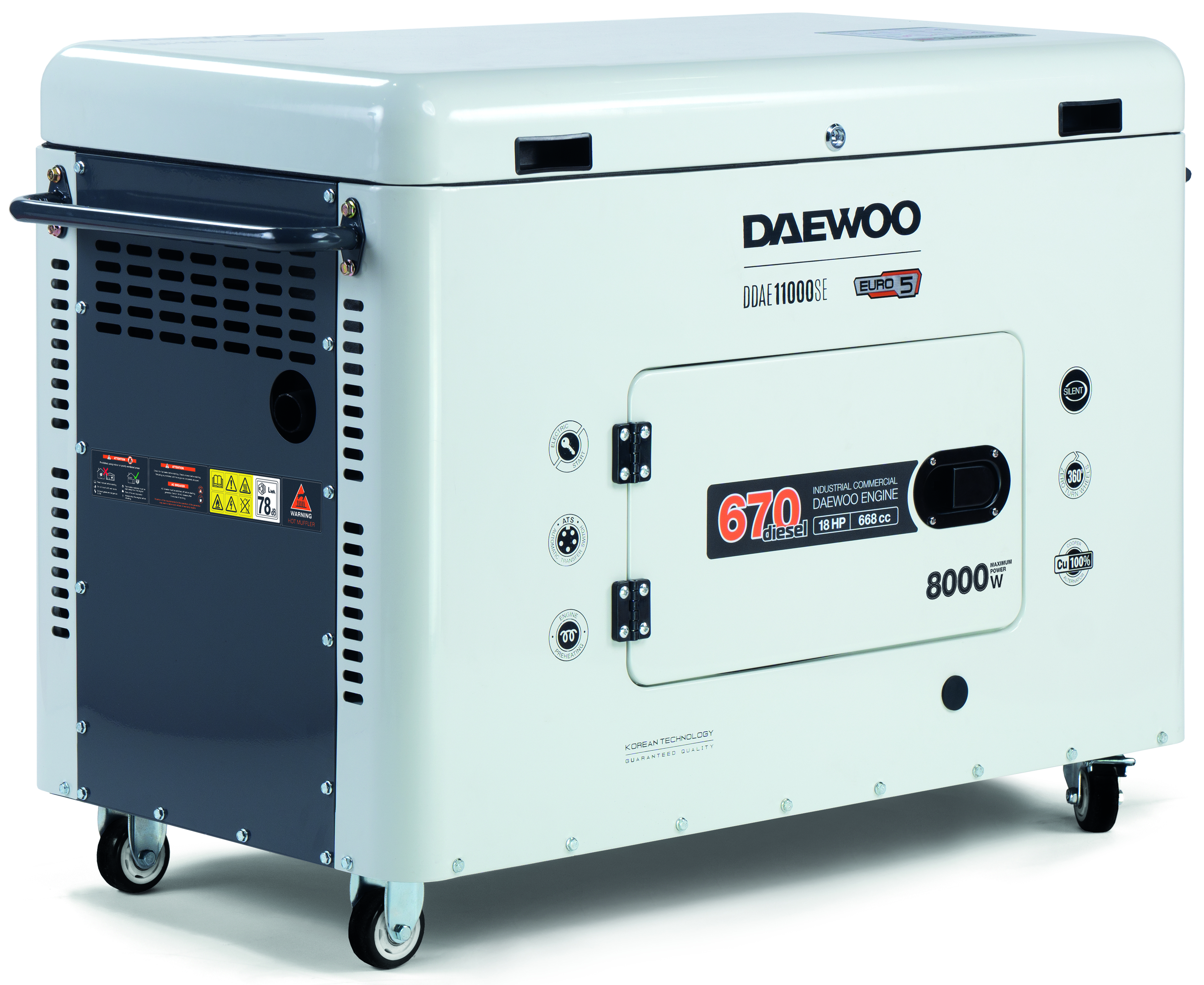 Diesel Generator DAEWOO DDAE 11000SE