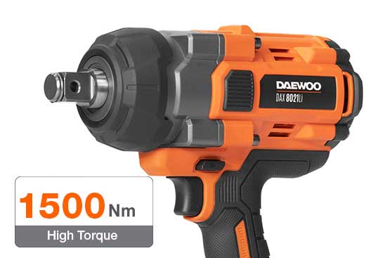 Akumuliatorinis smūginis suktuvas DAEWOO DAX 8021Li SET