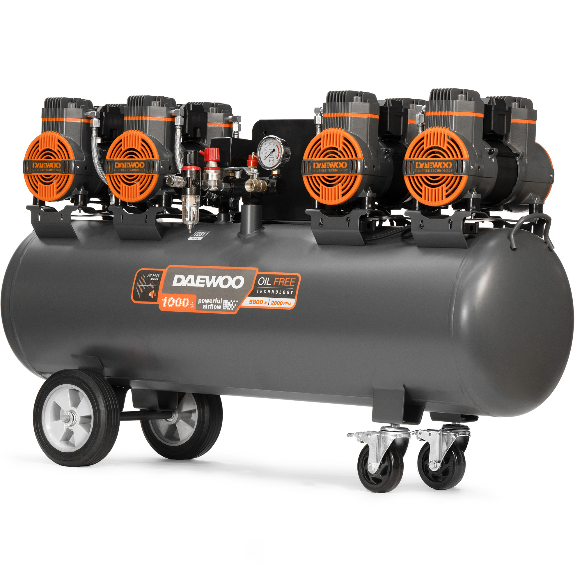 Oil Free Air Compressor  DAEWOO DAC 1000S