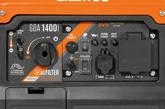 Inverter Petrol Generator DAEWOO GDA 1400i