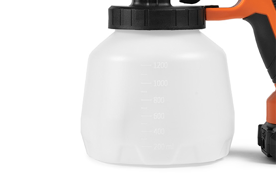 Akumuliatorinis dažų purkštuvas DAEWOO DAPS 1121Li SET