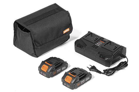 Akumuliatorius pūstuvas DAEWOO DABL 7042Li SET