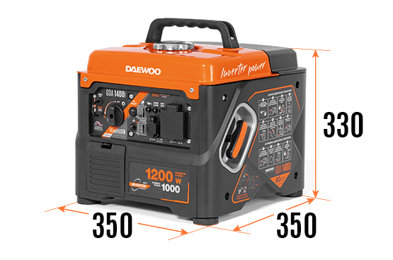 Inverter Petrol Generator DAEWOO GDA 1400i
