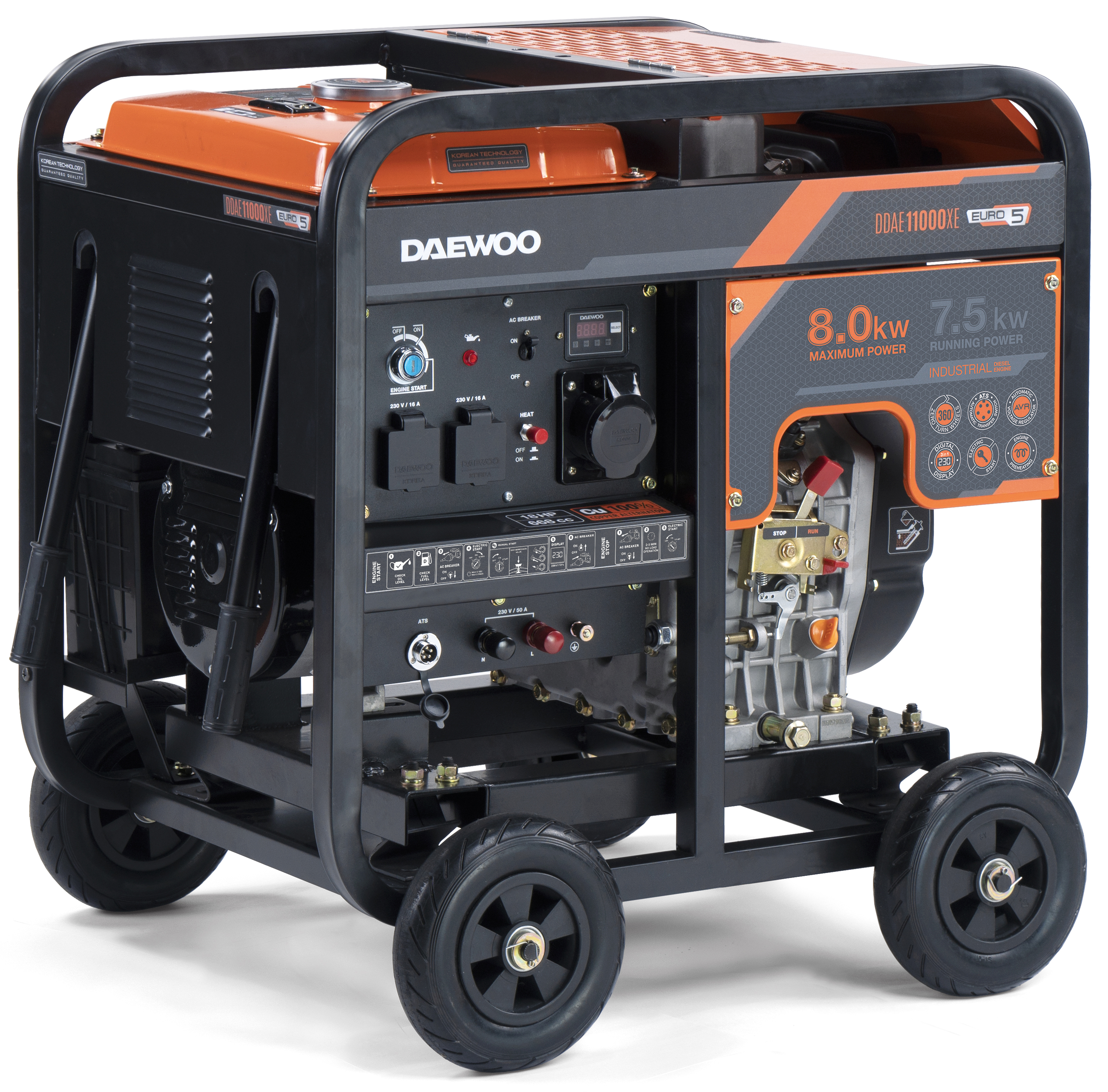 Diesel Generator DAEWOO DDAE 11000XE