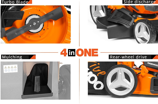 Benzininė vejapjovė DAEWOO DLM 55SP