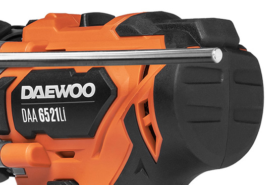 Akumuliatorinis gręžtuvas DAEWOO DAA 6521Li SET