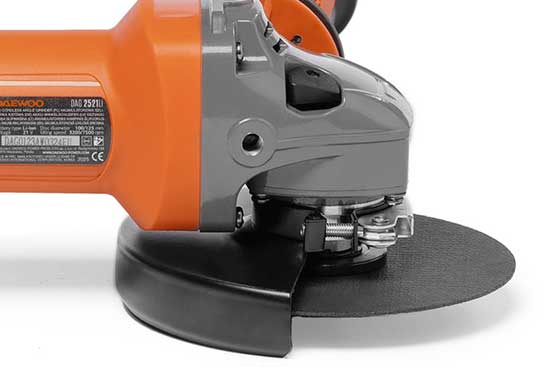 Battery angle grinder DAEWOO DAG 2521Li SET