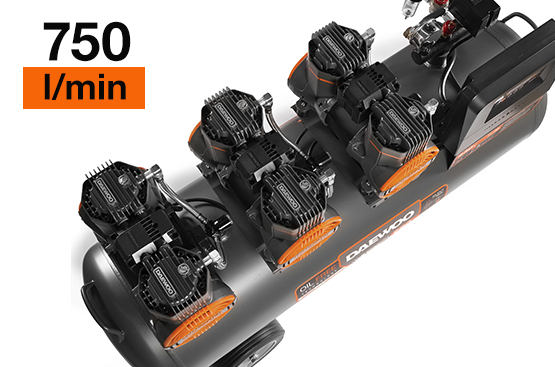 Oil Free Air Compressor  DAEWOO DAC 720S