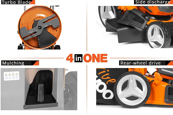 Benzininė vejapjovė DAEWOO DLM 50SR4