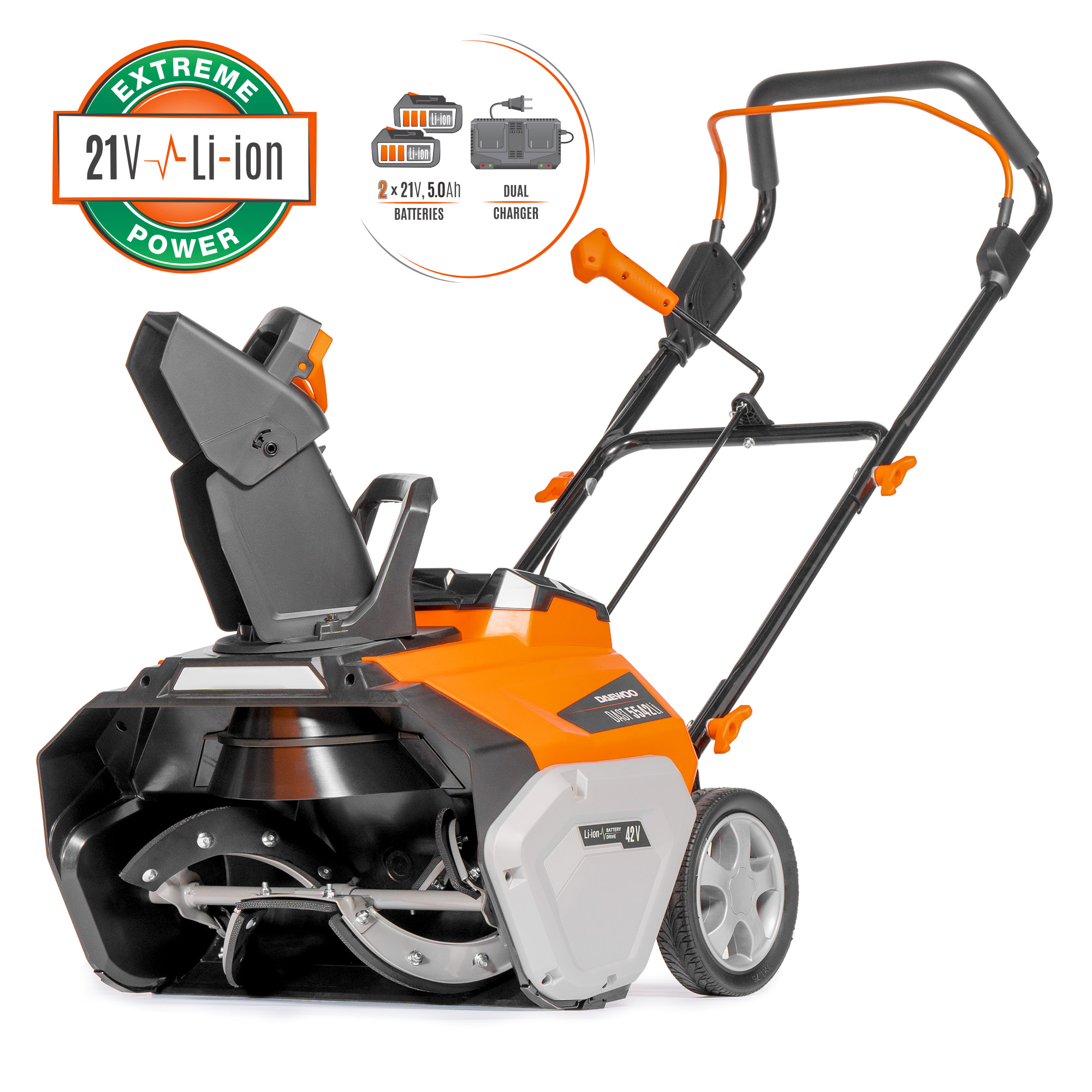 Battery Snow Blower DAEWOO DAST 5542Li SET