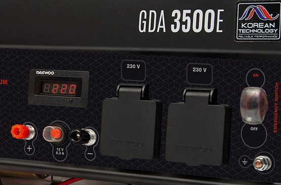 Agregat prądotwórczy benzynowy DAEWOO GDA 3500E