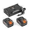 Battery tiller DAEWOO DAT 3042Li SET